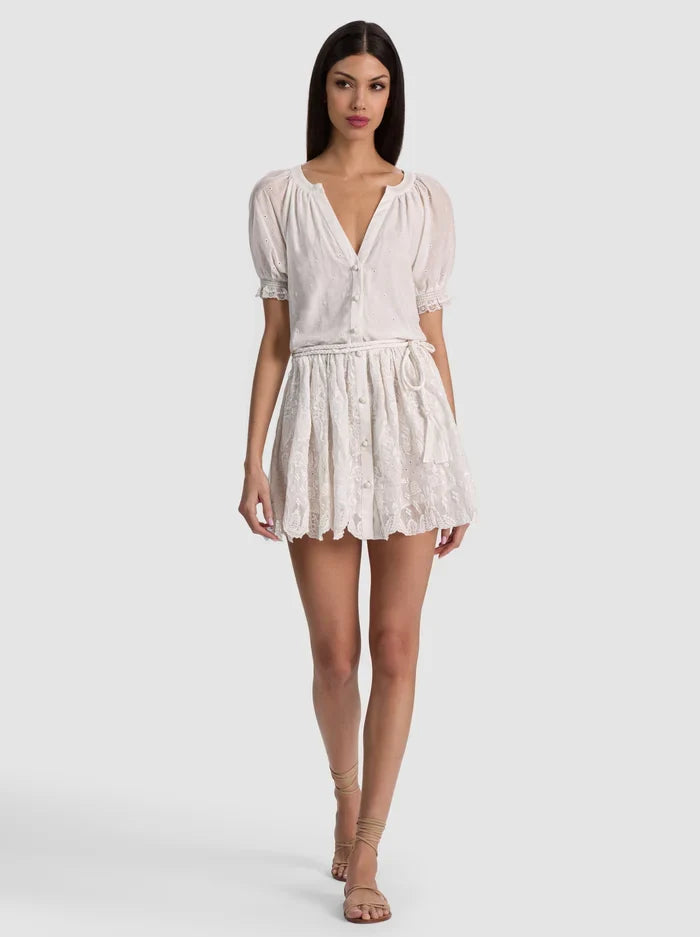 THALIA TUNIC DRESS - OFF WHITE