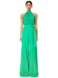 THELMA JUMPSUIT - MINT KELLY
