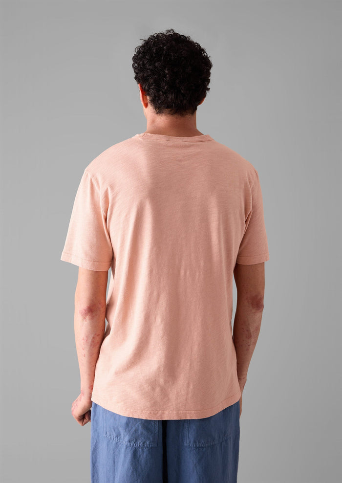 Theo Cotton Short Sleeve Tee | Nectar Pink