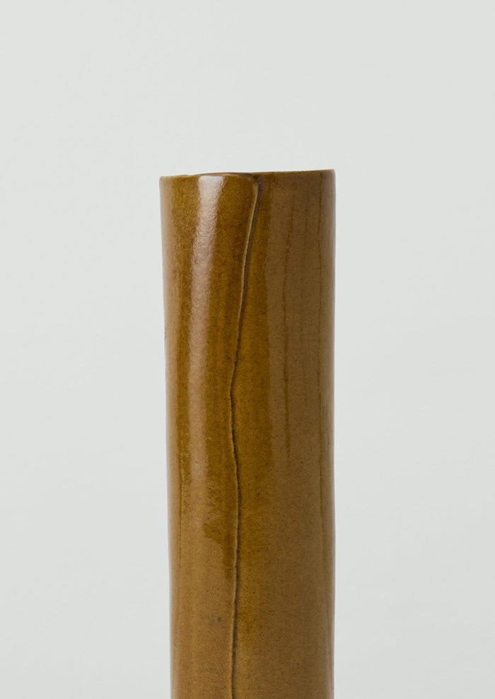 Tom Lawson Large Cylindrical Vase | Honey