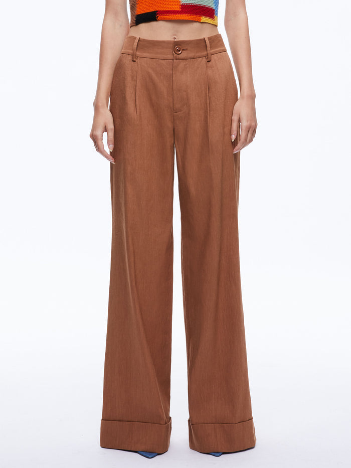 TOMASA PANT - CAMEL