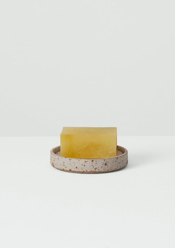 Twinn Pottery Soap Dish | Speckled Oat