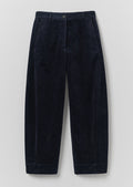 Twisted Seam Cord Pants | Dark Navy