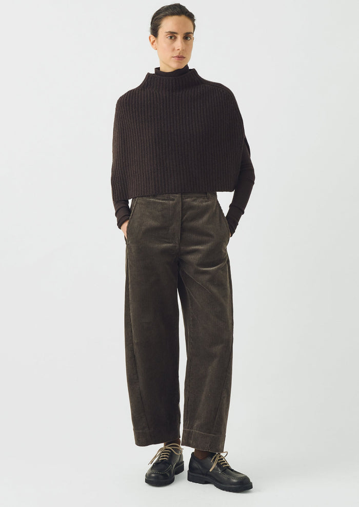Twisted Seam Cord Pants | Deep Iron