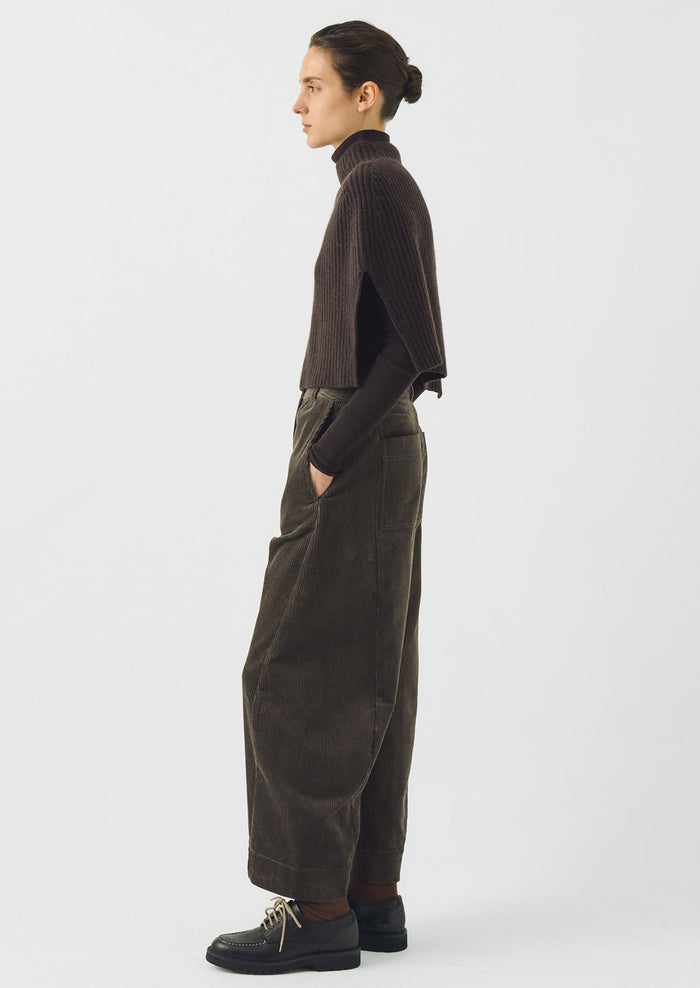Twisted Seam Cord Pants | Deep Iron