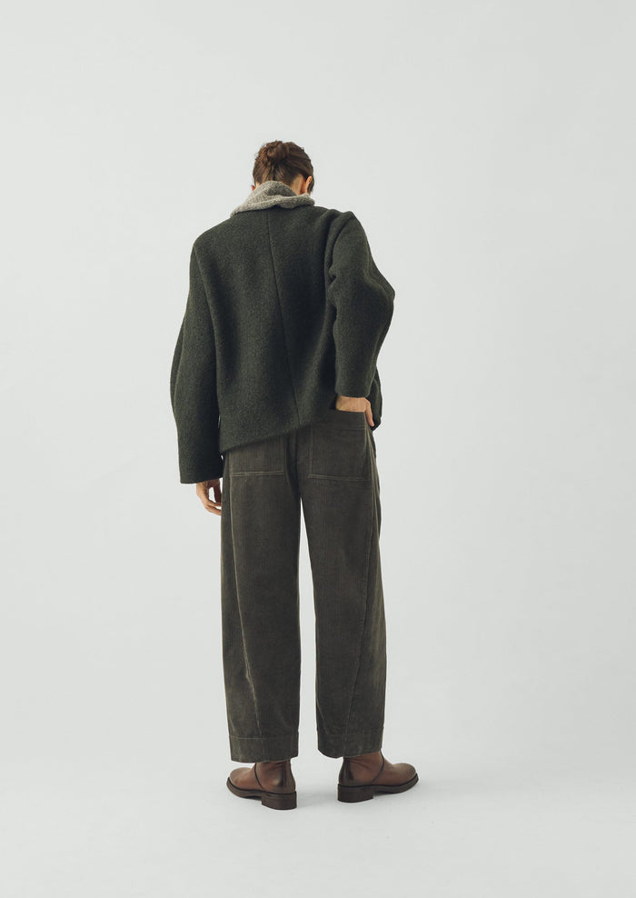 Twisted Seam Cord Pants | Deep Iron