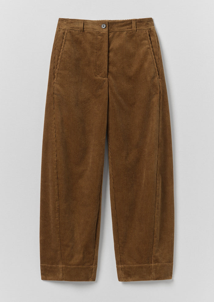 Twisted Seam Cord Pants | Golden Amber