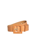 VAL 50MM LTHR BLT W WRP BUCKLE - NATURAL