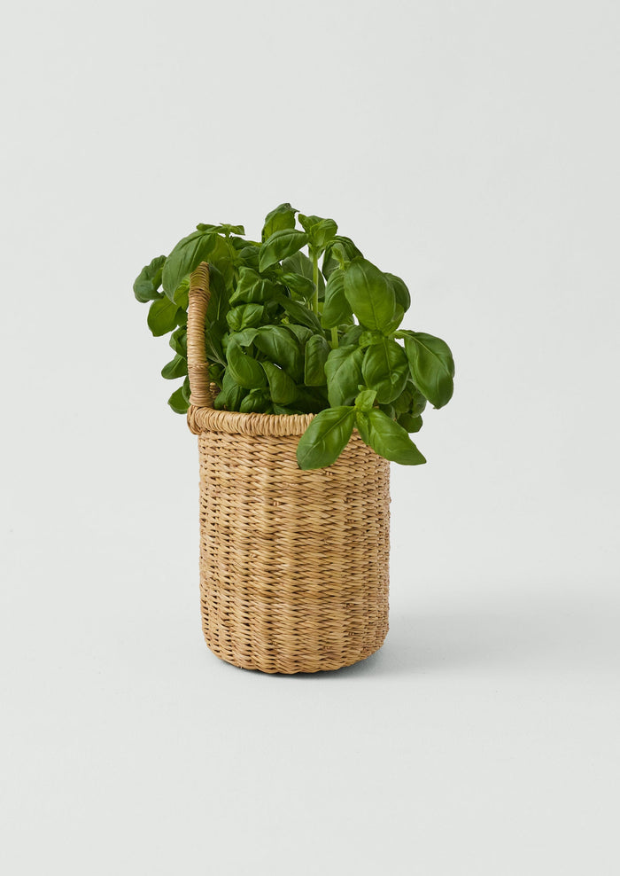 Veta Vera Grass Hanging Storage Basket | Natural