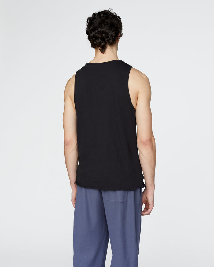 Vintage Jersey Tank - Black