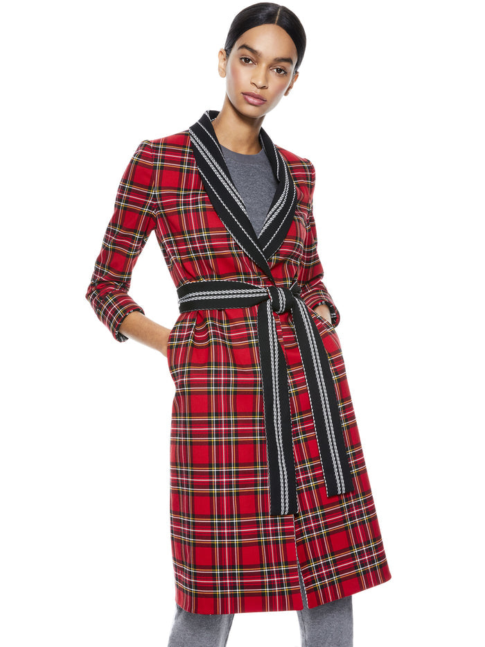 WHEATON REVERSIBLE BLAZER - SCARLET MULTI/COMBO