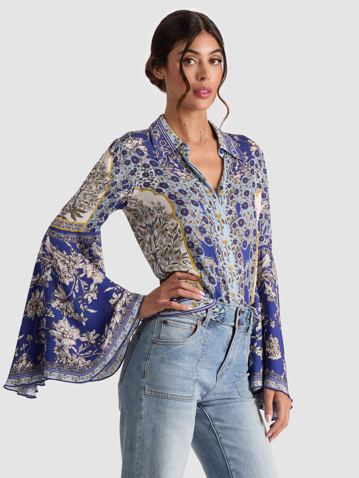 WILLA BELL SLEEVE TOP - FOREVERMORE