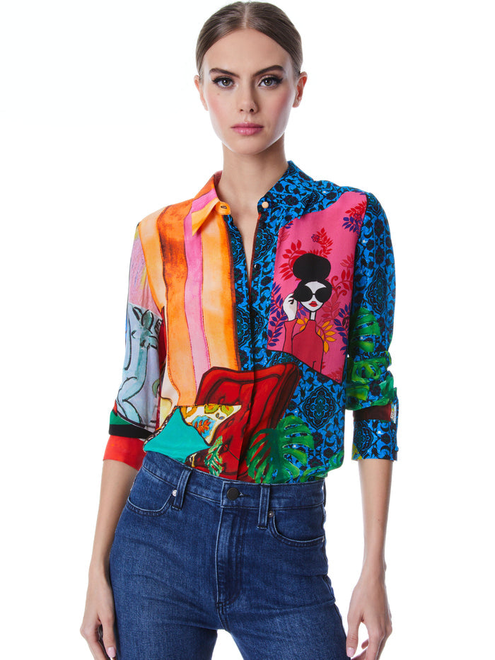 WILLA SILK BLOUSE - THE PARLOUR