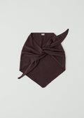 Wool Cashmere Large Bandana | Truffle