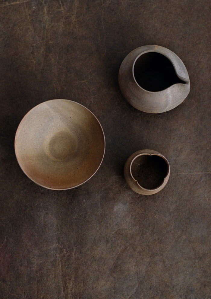 Yuichi Romita Wood Fired Rice Bowl | Ash Brown
